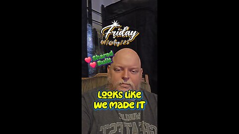 Happy Friday, Got a Question for you?