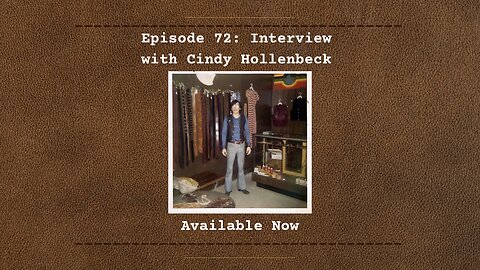 Episode 72: Interview with Cindy Hollenbeck