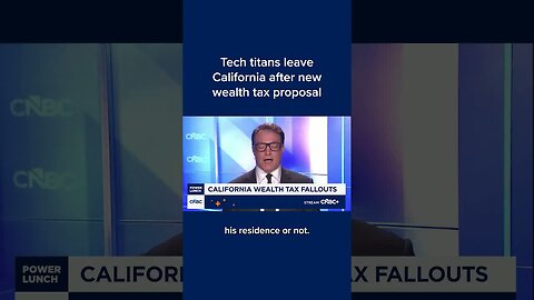 Tech titans leave California after new wealth tax proposal