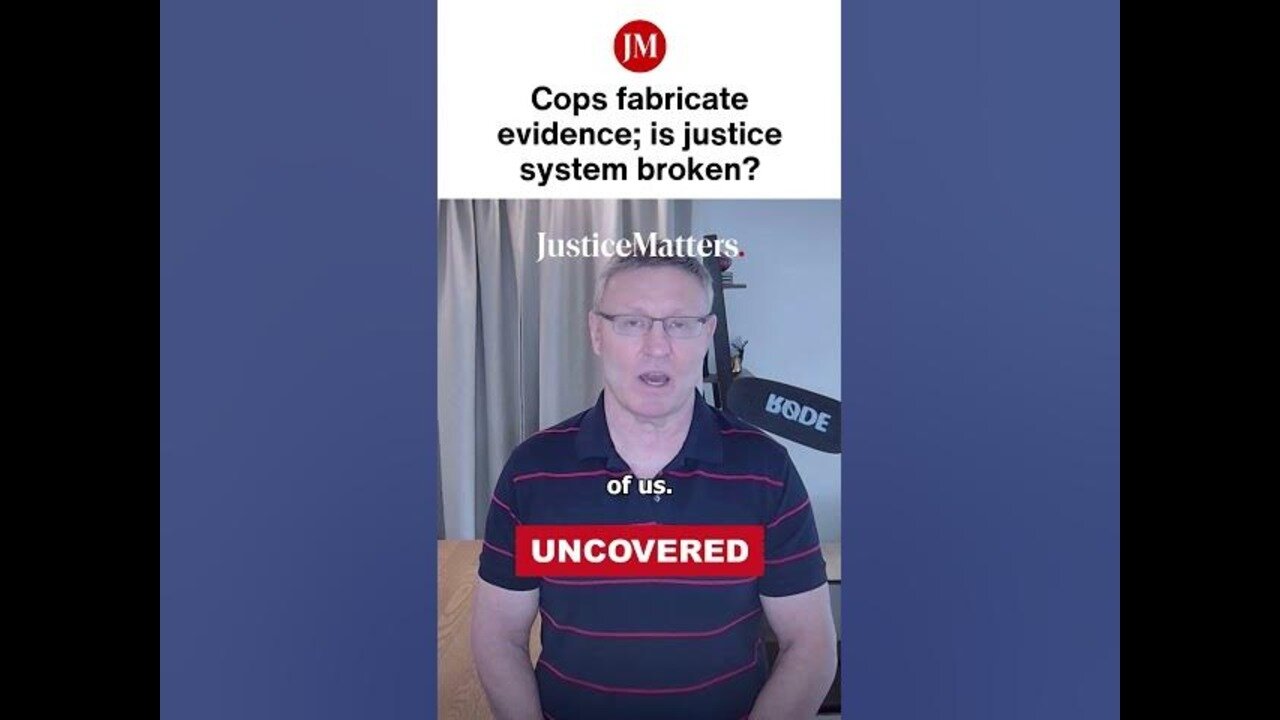Cops fabricate evidence; is justice system broken
