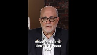 The Billionaire Tax Cut Lie
