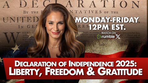 MORNINGS WITH MEL K - Declaration of Independence 2025: Liberty, Freedom & Gratitude 7-4-25