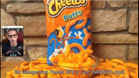 36 Dangerous Foods RFK Jr Just BANNED