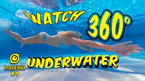 Underwater Beauty in Leopard Bikini | Insta360 X4 Slow Motion Magic!