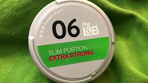 Lab 06 Extra Strong (Slim Original) Snus Review