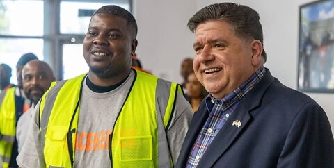 Pritzker's Shocking Photo with Accused Killer Exposed: Illinois Gov's Explosive Response!