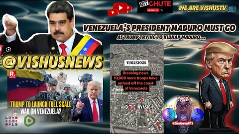 Venezuela's President Maduro Must Go, Trump Trying To Kidnap Maduro... #VishusTv 📺