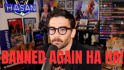 LUKE COVERS! (Hasan Piker BANNED! So How Long Till He's Back?)