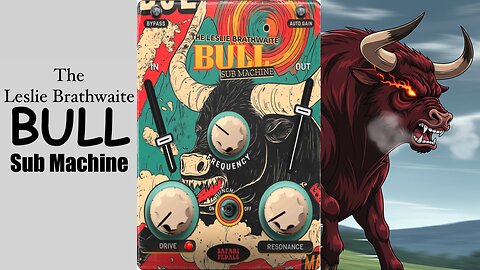 Bull Sub Machine by Safari Pedals Leslie Brathwaite’s Secret Weapon