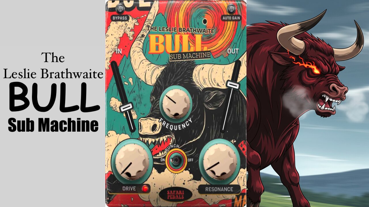 Bull Sub Machine by Safari Pedals Leslie Brathwaite’s Secret Weapon