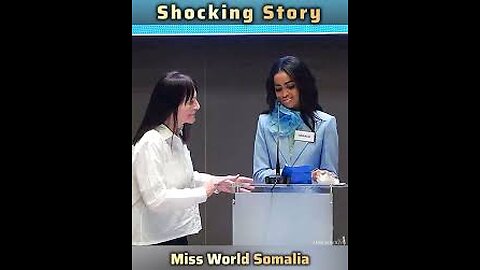Miss world 2025 Somalia_Zainab Jama_ emotional presentation from Somalia