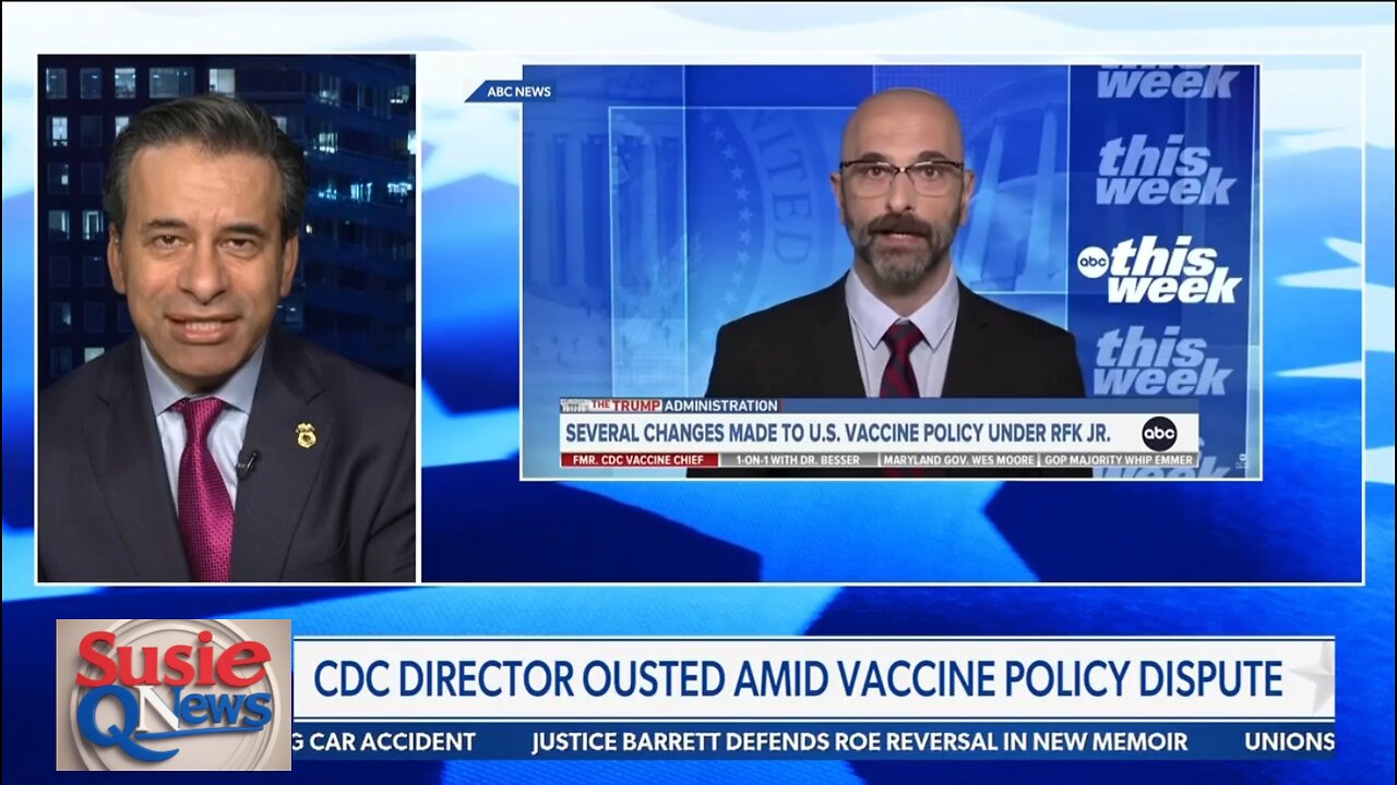 CDC DIRECTOR OUSTED AMID VACCINE POLICY DISPUTE