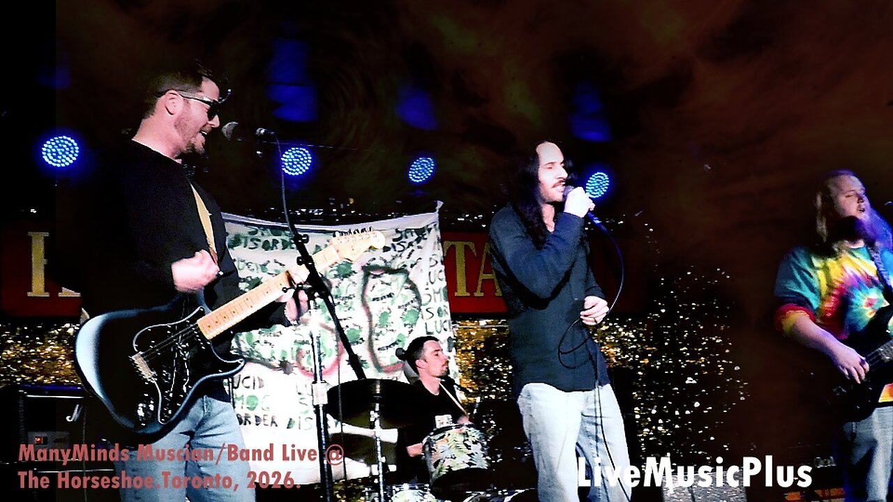 ManyMinds live @ The Horseshoe Tavern