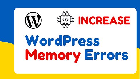 Fix WordPress Memory Errors FOR GOOD! (Increase WP Memory Limit)