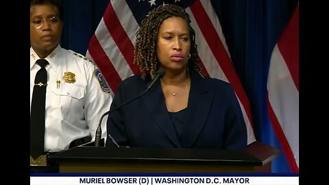 I can’t imagine what the Mayor of DC is feeling right now about DC being Federalized.