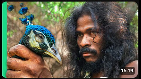 Sri Lankan Tribe Hunts Peacock!! 24 Hours With the Vedda!!
