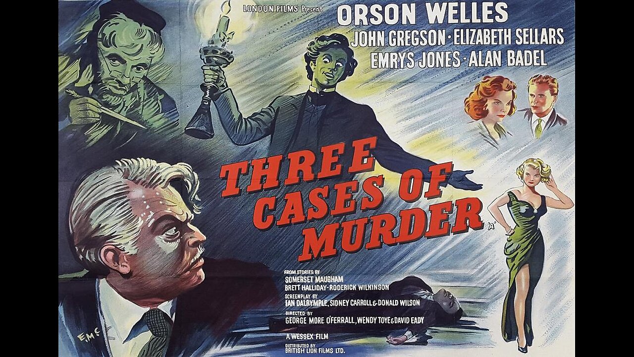 THREE CASES OF MURDER 1955 Anthology of Three Stories of Terror & the Supernatural FULL MOVIE in HD