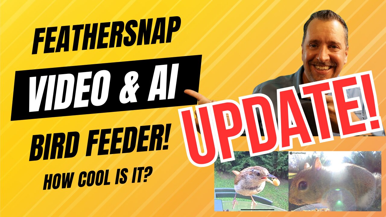 FeatherSnap Feeder Update -Squirrel Defeated with One Simple Trick! 🐿️❌