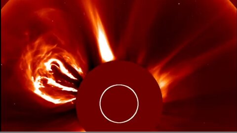 Huge Solar Explosion - Earth Got Lucky Mar.29.2025