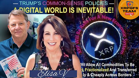 The Greatest Transfer of Wealth, NESARA & XRP | Elisa V & Larry Ballard