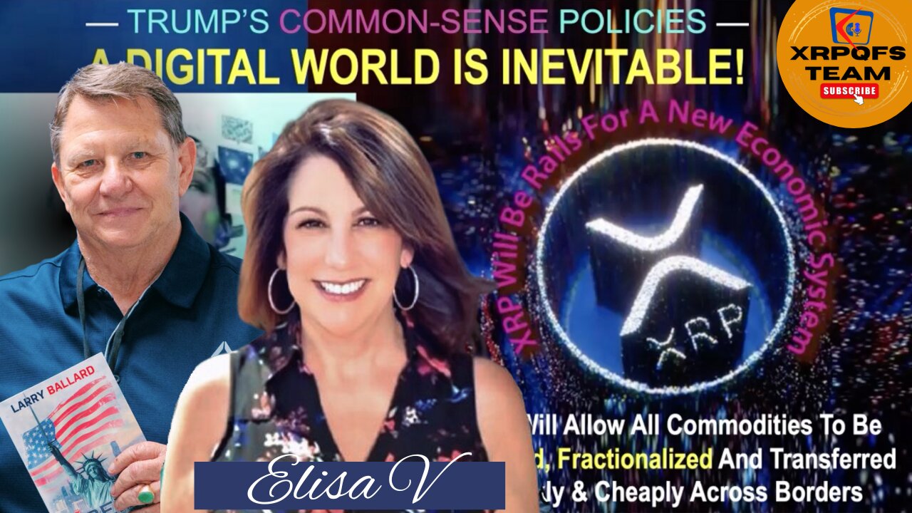 The Greatest Transfer of Wealth, NESARA & XRP | Elisa V & Larry Ballard