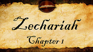 Zechariah Chapter 1 | KJV Audio (With Text)