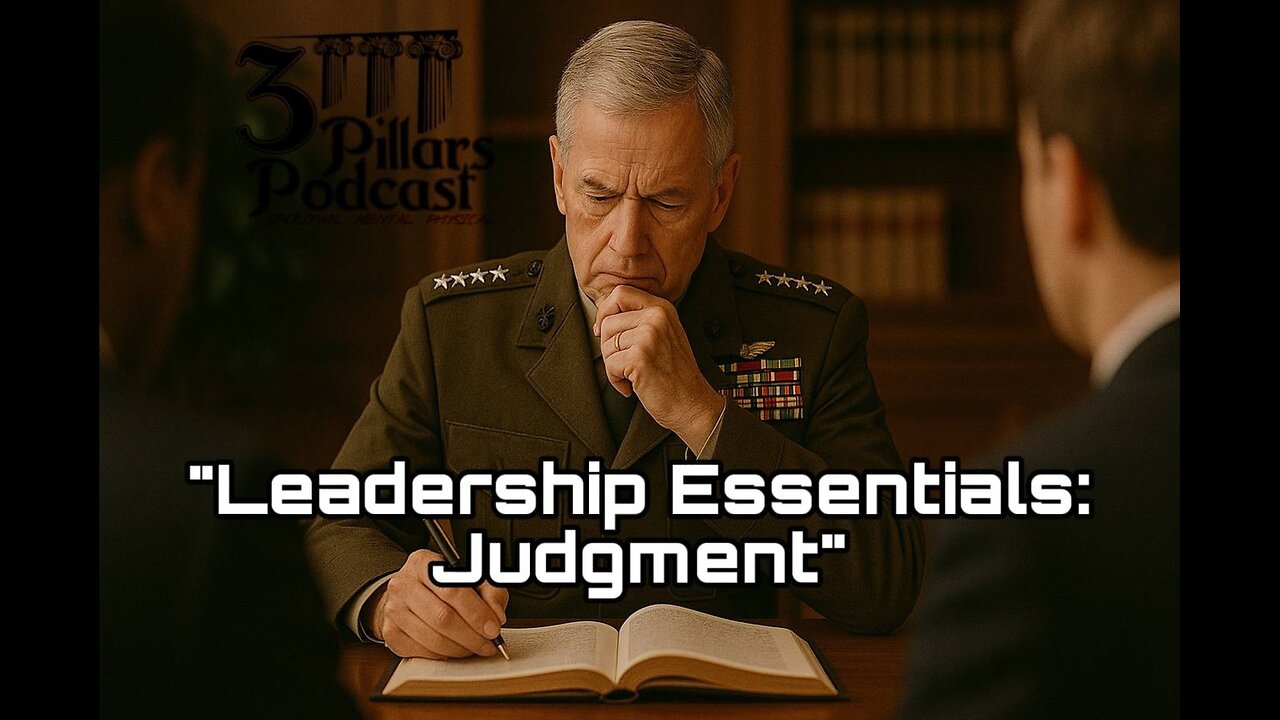 Leadership Essentials: Lessons from the Marine Corps (Judgment) | Ep. 17, Season 6