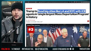 Trump Launches LAGREST Deportation Op IN HISTORY Targeting Democrat Cities, Over 1M Illegals FLEE