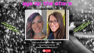 Eye of the STORM Podcast LIVE S2 E47 04/30/25 with Cleta Riojas