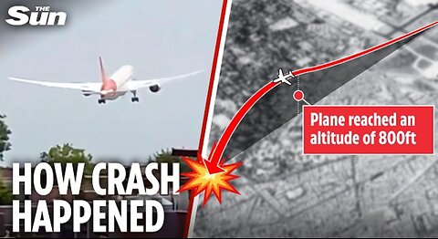 How doomed Air India flight crashed - within a minute of takeoff