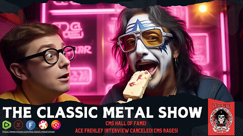 CMS HALL OF FAME: Ace Frehley Interview Canceled! CMS Rages!