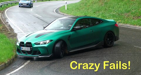 Cars Leaving a Carmeet - BEST OF FAILS, CRASH, WINS, CLOSE CALLS, POLICE, KARENS, CRAZY MOMENTS,..