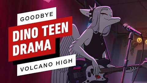 Goodbye Volcano High Pits the Struggles of Senior Year with the Threat of Dino Armageddon