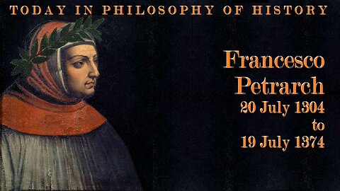 Petrarch and the Development of Historical Consciousness
