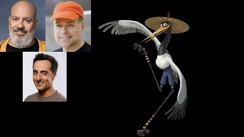Animated Voice Comparison- Crane (Kung Fu Panda)