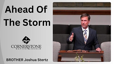 Ahead Of The Storm--Sun PM--July 13, 2025