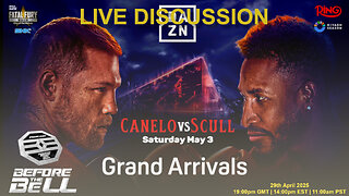 Canelo Alvarez vs William Scull: Grand Arrivals | LIVE COMMENTARY
