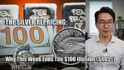 THE SILVER REPRICING: Why This Week Ends The $100 Illusion ($485+)