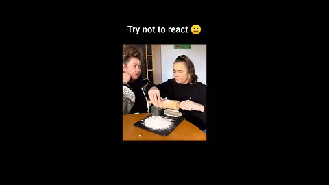 try not to react