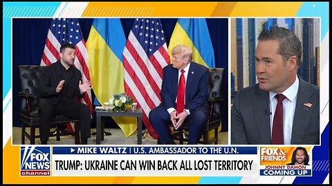 Amb Mike Waltz: Trump Is Frustrated With Putin