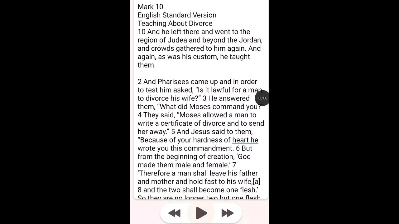Mark Chapter 10 ESV