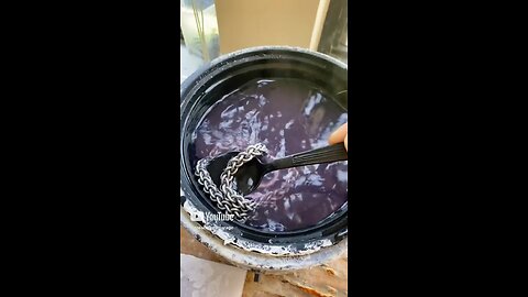 #Anodizing a JPL3 Spiral Weave #necklace 😊#jewellery #steampunk #jewelry #handmade #pride #lgbtq