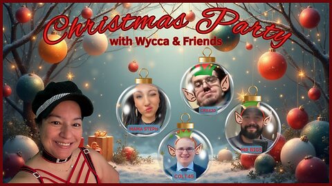 🎄 Christmas Party Gift Exchange LIVE! | Wycca, Mama Steph, Colt45, CRX, Mr. Bigs 🎁