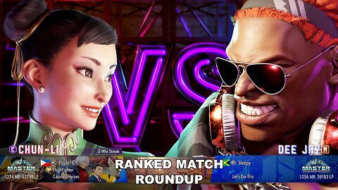 Kuya Kalbo SF6 Ranked Match Roundup. Chun Li Master Rank [Hori Fight Stick]