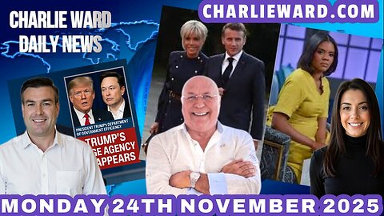 CHARLIE WARD DAILY NEWS WITH CHARLIE WARD, PAUL BROOKER & DREW DEMI MONDAY 24TH NOVEMBER 2025