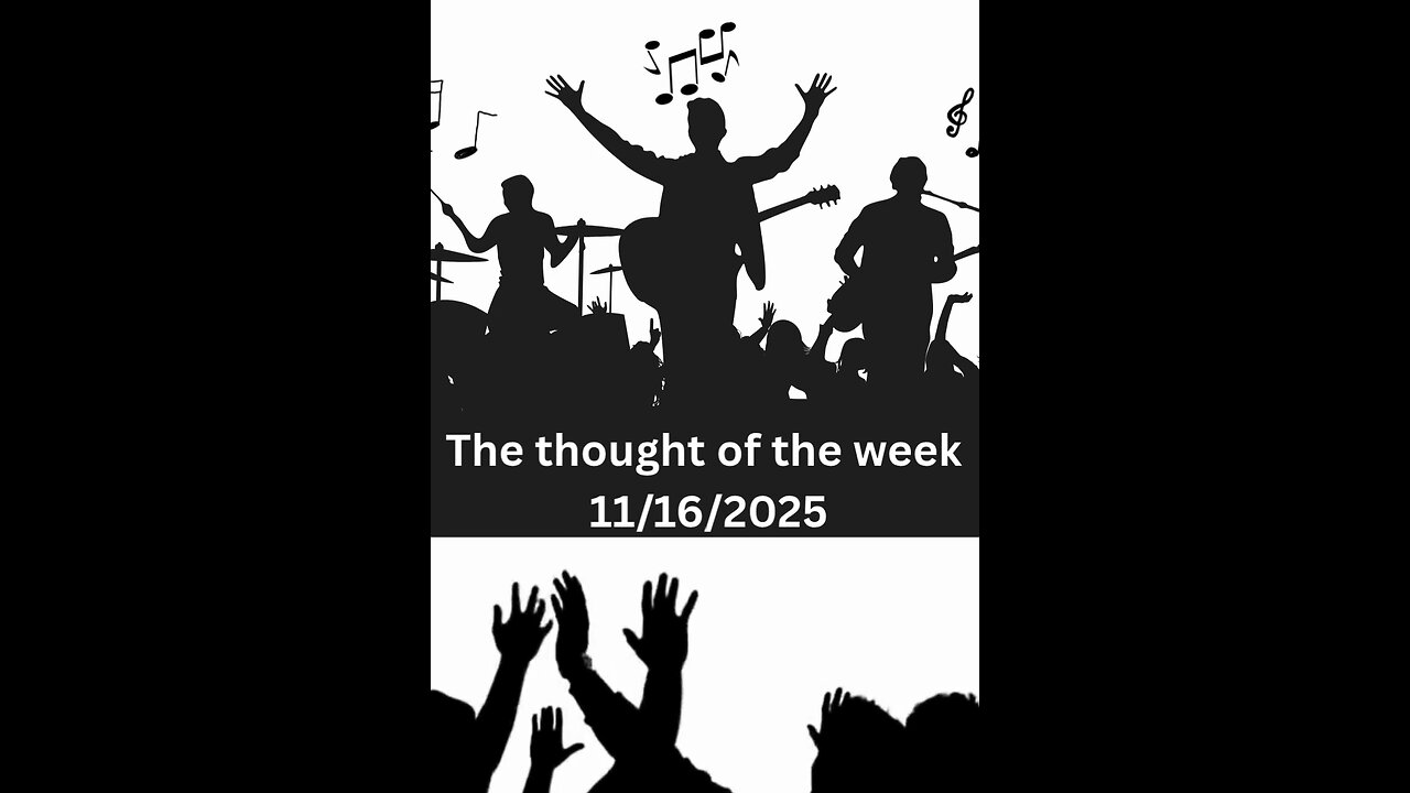 Thought of the Week 11/16/2025
