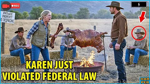 HOA Karen Let Hunters Onto My Ranch — But My Bulls Are A Protected Heritage Breed