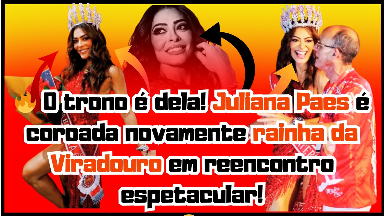 #JulianaPaes volta à #Viradouro aos 46 e sua coroação reacende polêmica com saída de #ErikaJanuza,