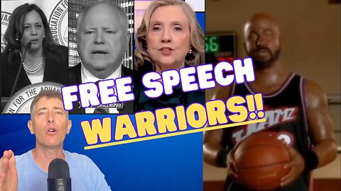 Democrats -- "First Amendment Warriors" Protecting Black Jimmy, After Canceling Half of America