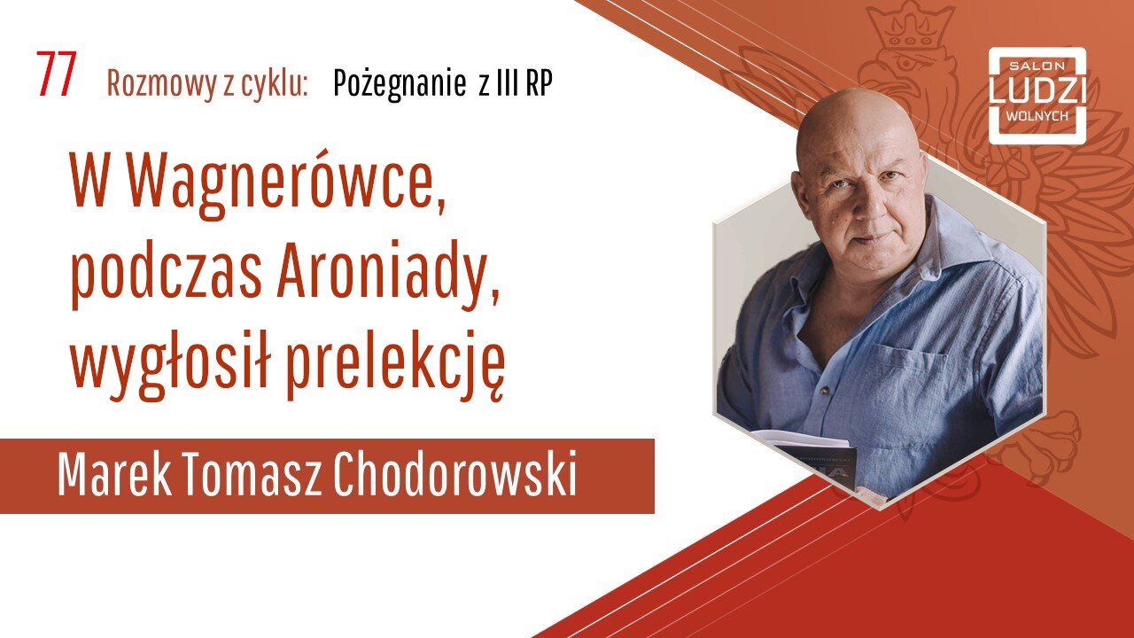 S01E77 – Pożegnanie z III RP Prelekcja w Wagnerówce podczas Aroniady